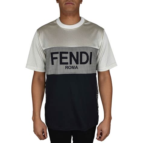 fendi designer t shirt|fendi t shirt original.